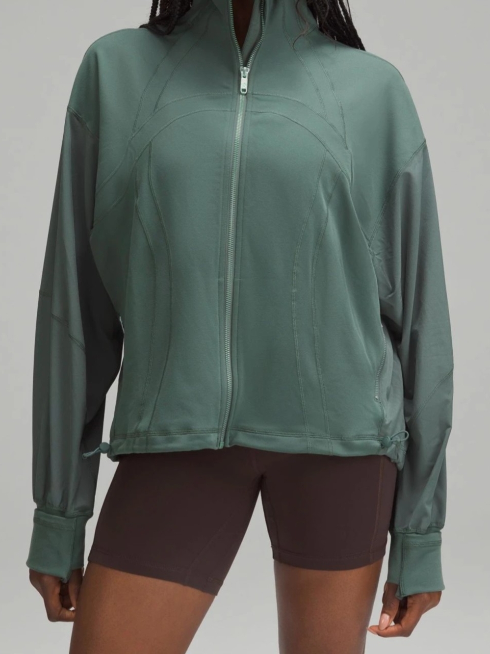 lululemon Define Relaxed Fit Jacket Luon In Dark Forest Size 4